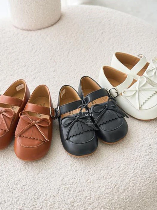 Mustache Ribbon Loafers by Babyzzam for Child - catalog view