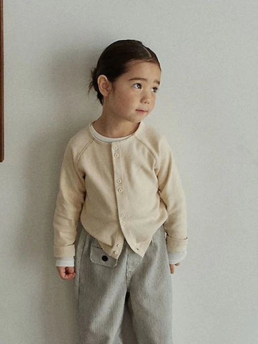 Union Double Button Cardigan Union Double Button Cardigan by Coycoya for Child - catalog view