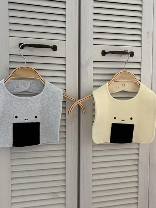 Triangular Gimbap Terry Bib Triangular Gimbap Terry Bib by Oh lavie for Baby - catalog view