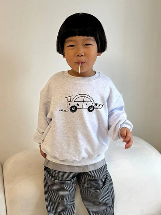 Play Collar Layered Sweatshirt by Oh lavie for Child - catalog view