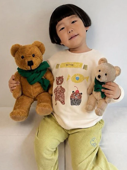 Bear Drawing Sweatshirt by Oh lavie for Child - catalog view