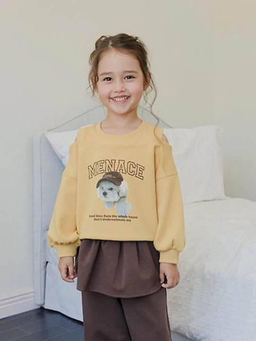 Bichon Off Sweatshirt by Ccommaj for Child - catalog view