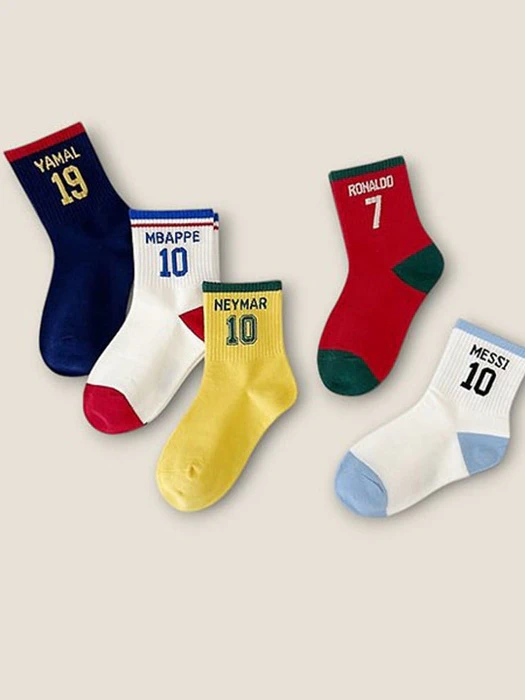 Pro Number 5-Pack Socks Set by Dudie for Child - catalog view