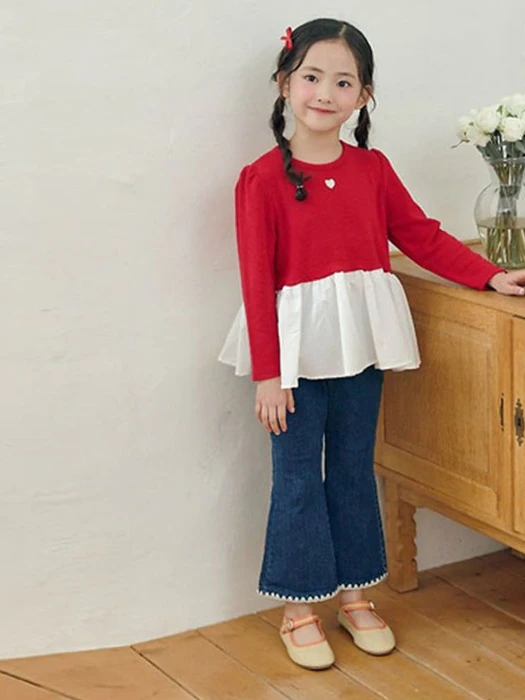 Mello Denim Flare Pants Mello Denim Flare Pants by Bbb for Child - catalog view