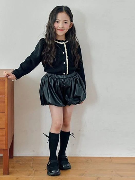 Faux Leather Balloon Pants Faux Leather Balloon Pants by Bbb for Child - catalog view