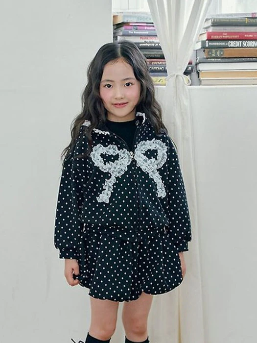 Ribbon Hooded Jacket Ribbon Hooded Jacket by Bbb for Child - catalog view