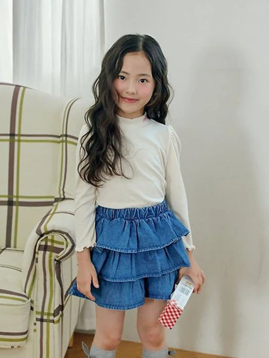 Ribbon Half Mock Neck Ribbon Half Mock Neck by Bbb for Child - catalog view