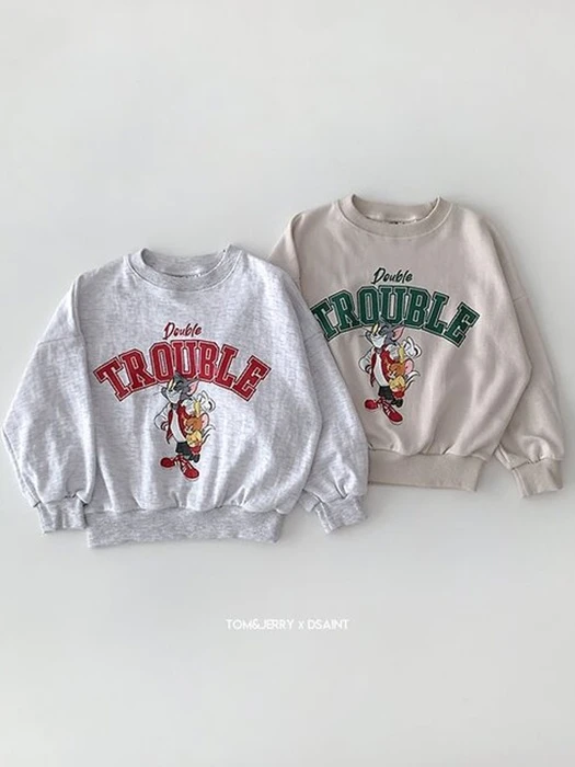 Double T and J Sweatshirt Double T and J Sweatshirt by Dsaint for Child - catalog view