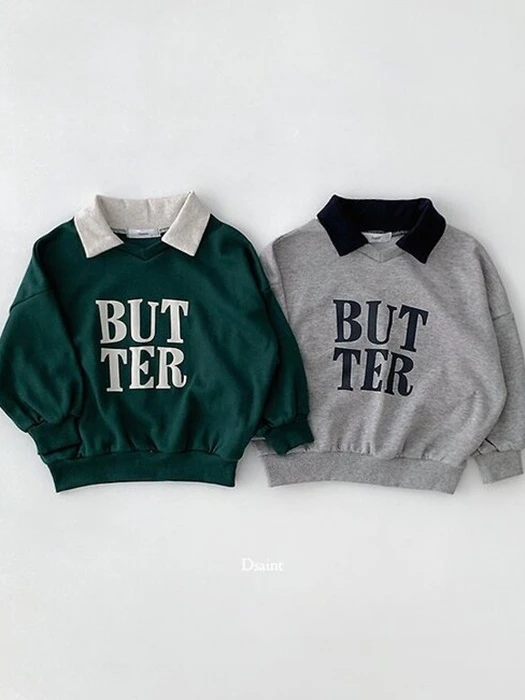 Square Butter Collar Sweatshirt Square Butter Collar Sweatshirt by Dsaint for Child - catalog view
