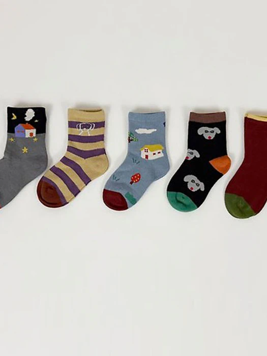 Sweet Home Socks Set Sweet Home Socks Set by V Bunny for Child - catalog view