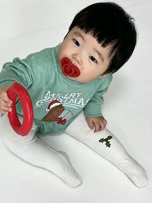 Merry Merry Suit – Leggings Set Merry Merry Suit - Leggings Set by Little Rabbit for Baby - catalog view
