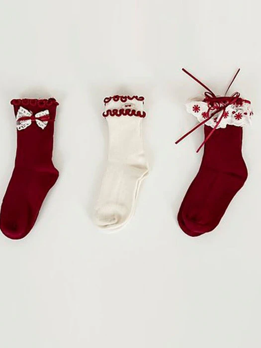 Mini Ribbon Socks Set by V Bunny for Child - catalog view