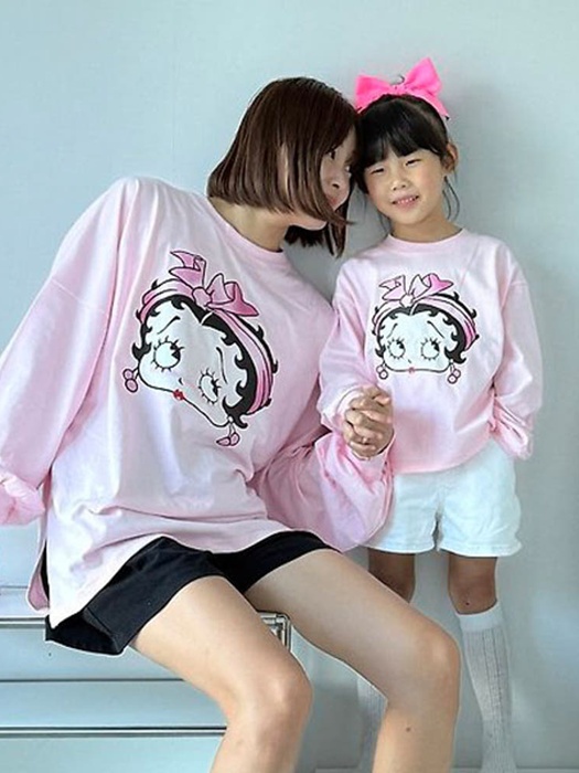 Beauty Betty Boop Tee Beauty Betty Boop Tee by Little Rabbit for Child - catalog view