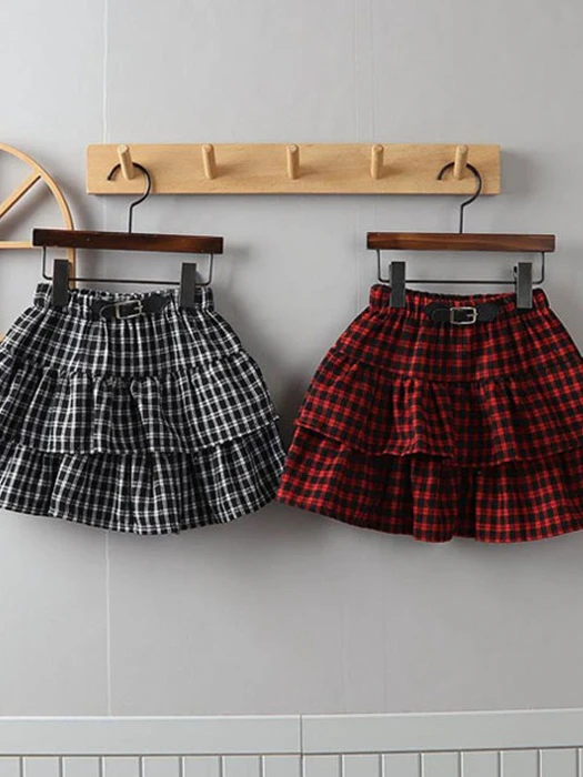 Check Skirt Check Skirt by Jierang for Child - catalog view