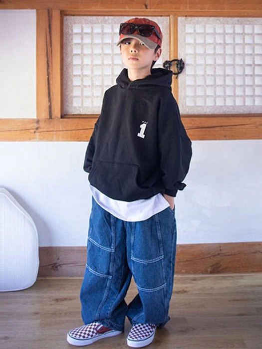 No.1 Hooded Tee No.1 Hooded Tee by Ame for Child - catalog view