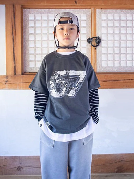 67 Striped Layered Tee 67 Striped Layered Tee by Ame for Child - catalog view