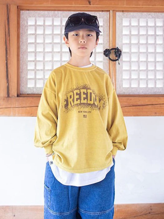 Freedom Pigment Tee Freedom Pigment Tee by Ame for Child - catalog view