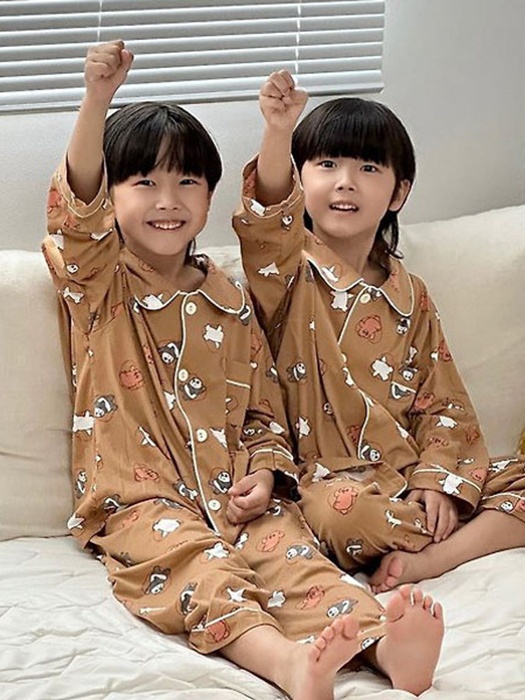 Heart Bear Sleepwear Heart Bear Sleepwear by Little Rabbit for Child - catalog view