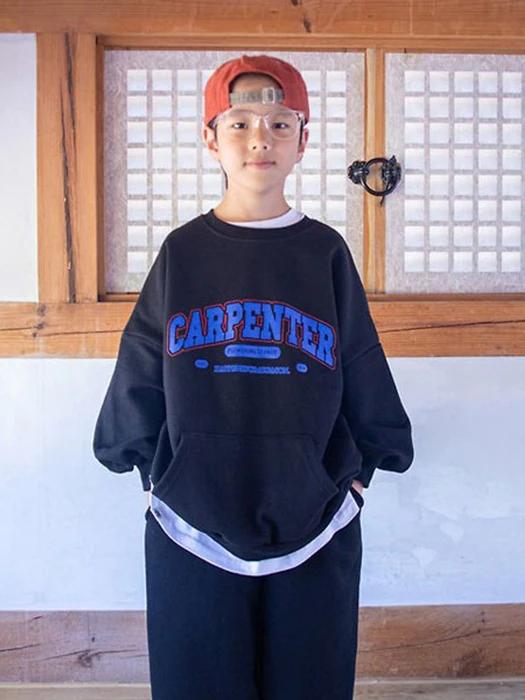 Carpenter Kangaroo Sweatshirt Carpenter Kangaroo Sweatshirt by Ame for Child - catalog view
