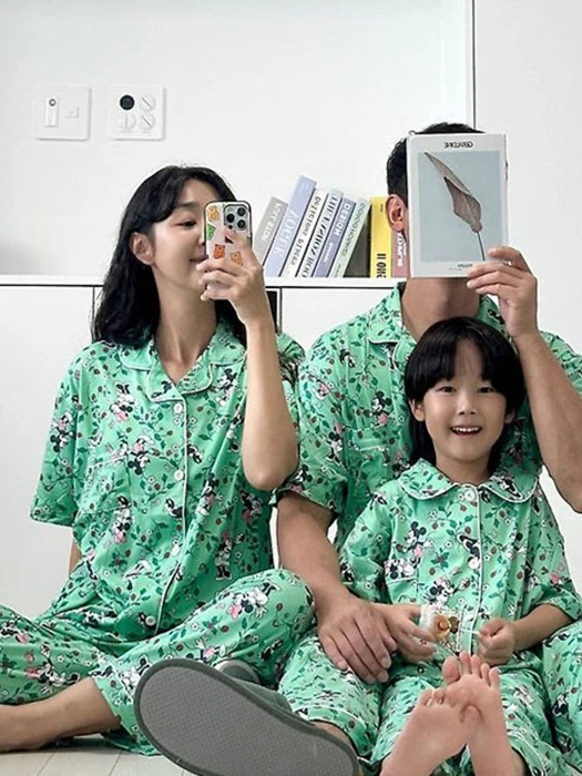 Green DS Sleepwear Green DS Sleepwear by Little Rabbit for Child - catalog view