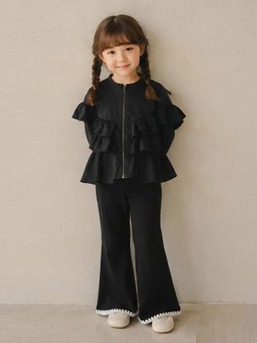 Rib Mellow Pants by Flower J for Child - catalog view
