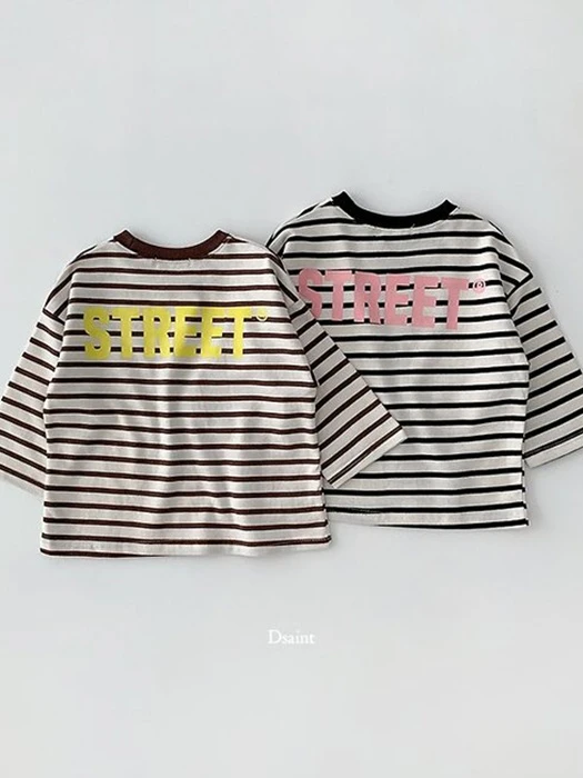Street Striped Tee by Dsaint for Child - catalog view