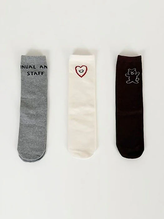 Smile Heart Socks Set Smile Heart Socks Set by V Bunny for Child - catalog view
