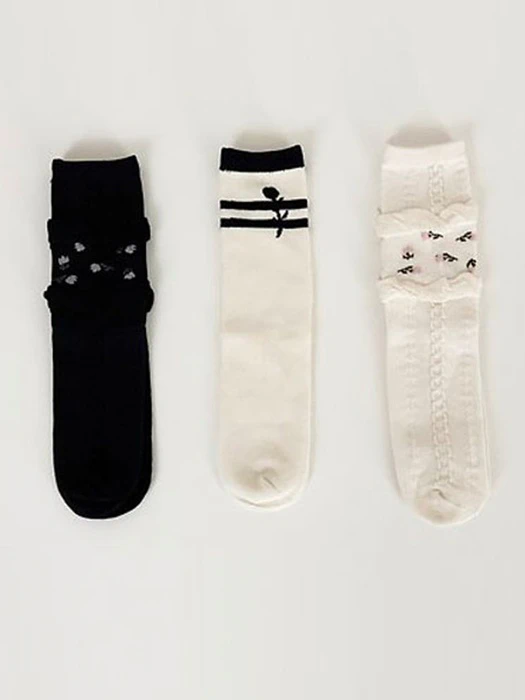 Blanc Rose Socks Set Blanc Rose Socks Set by V Bunny for Child - catalog view