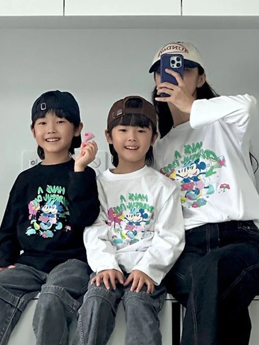 Colorful Day Tee Colorful Day Tee by Little Rabbit for Child - catalog view