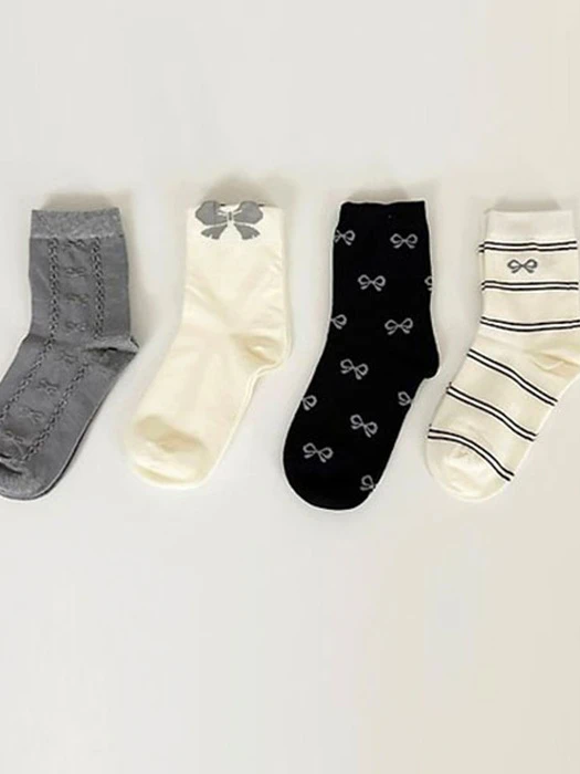 Grey Bone Socks Set Grey Bone Socks Set by V Bunny for Child - catalog view