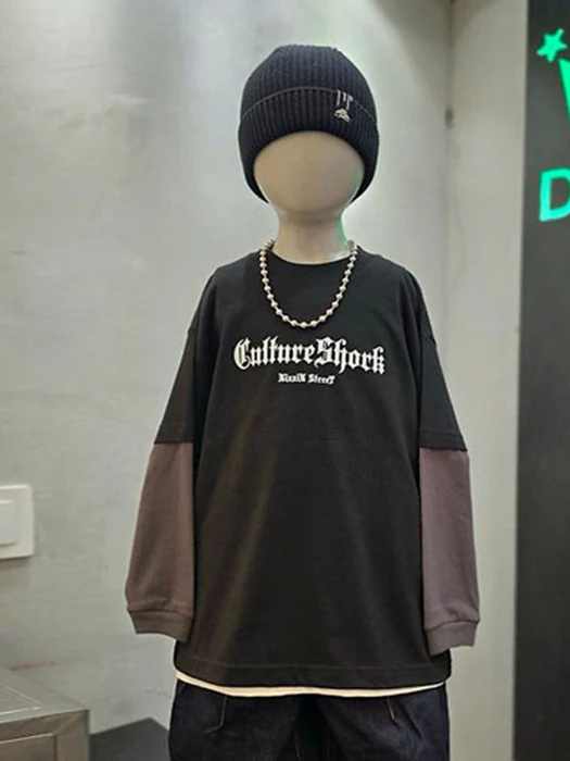 Nix Colorblock Long Sleeve Tee Nix Colorblock Long Sleeve Tee by Decide Kids for Child - catalog view