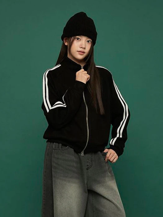 Adi Ribbed Zip-up Adi Ribbed Zip-up by Seventeen for Child - catalog view