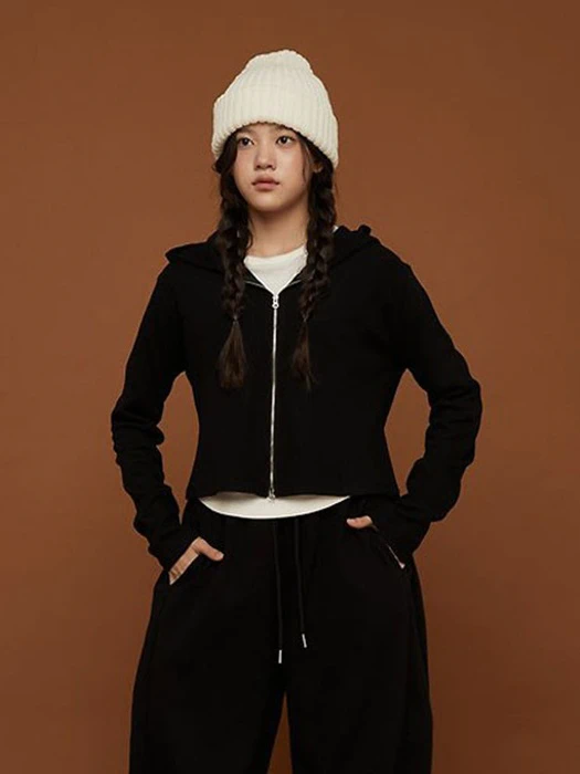 Low Hooded Zip-up Low Hooded Zip-up by Seventeen for Child - catalog view