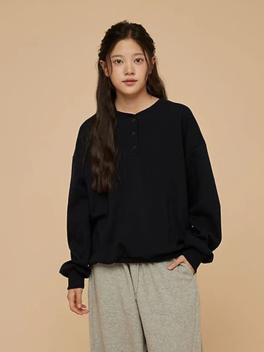 Henley Neck Sweatshirt by Seventeen for Child - catalog view