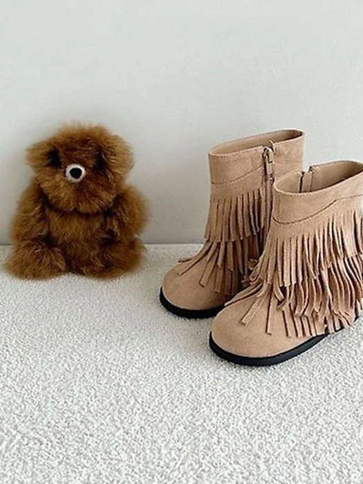 Bori Fringe Boots by Namoo & Kids for Child - catalog view