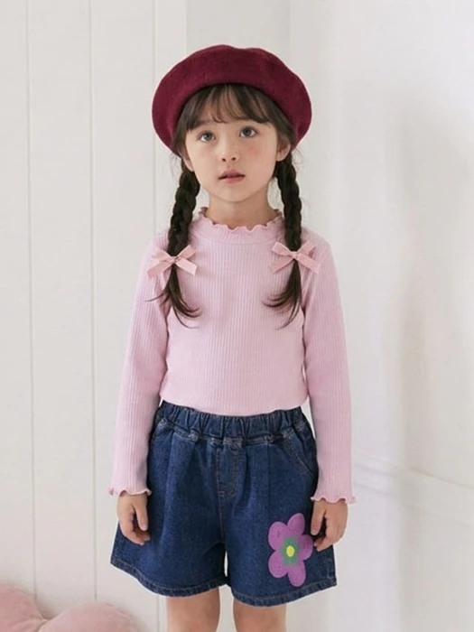 Interlock Ribbed Tee Interlock Ribbed Tee by Orange Mom for Child - catalog view