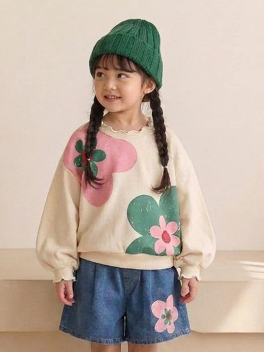 Big Flower Tee Big Flower Tee by Orange Mom for Child - catalog view