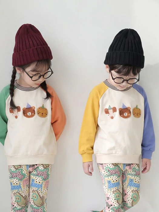 Boucle Animal Tee Boucle Animal Tee by Orange Mom for Child - catalog view