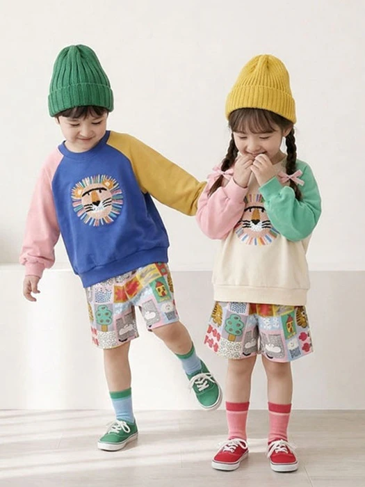 Printed Shorts by Orange Mom for Child - catalog view