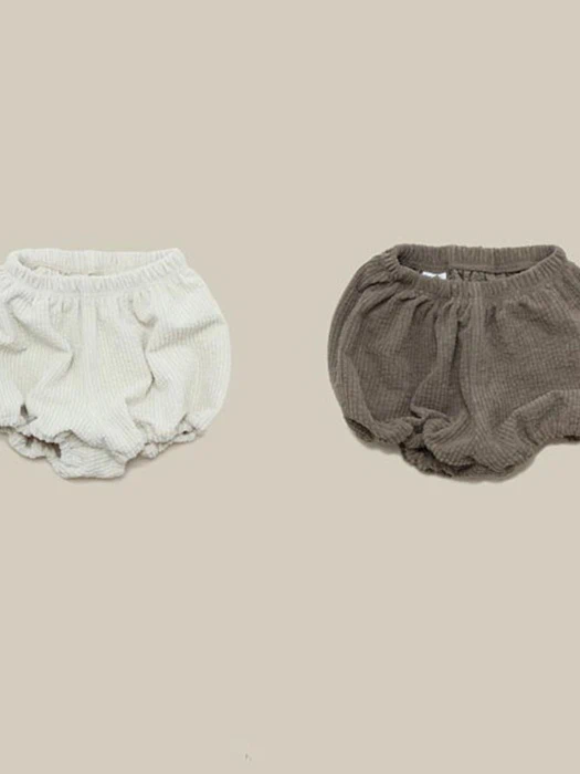 Soft Corduroy Short Bloomer Soft Corduroy Short Bloomer by Melmel for Baby - catalog view