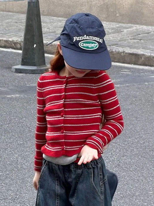 Two-tone Striped Knit Two-tone Striped Knit by Ante J for Child - catalog view