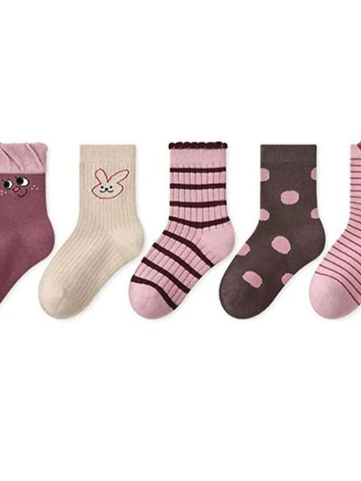 Striped Rabbit Socks Set Striped Rabbit Socks Set by Ante J for Child - catalog view
