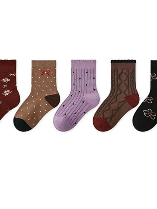 Flower Dot Socks Set Flower Dot Socks Set by Ante J for Child - catalog view