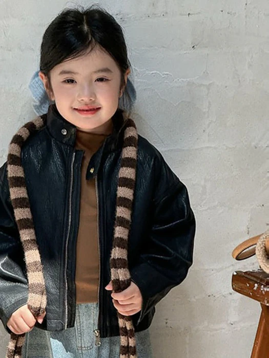 Lauren Leather Jacket Lauren Leather Jacket by Ante J for Child - catalog view