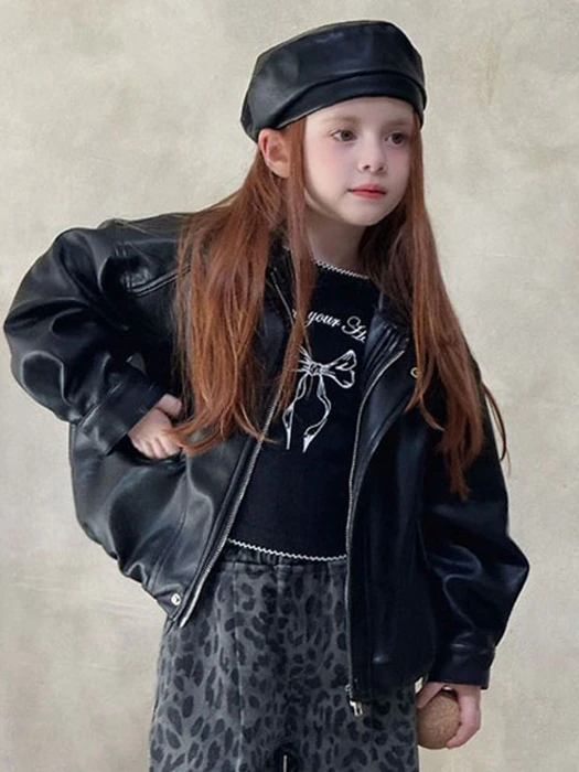 Anna Leather Jacket Anna Leather Jacket by Ante J for Child - catalog view