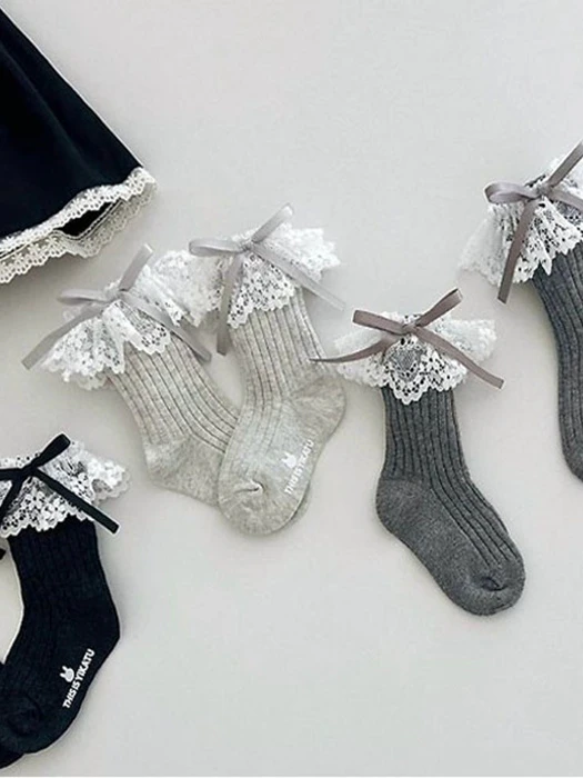 Ribbon Lace Socks Set Ribbon Lace Socks Set by Ante J for Child - catalog view