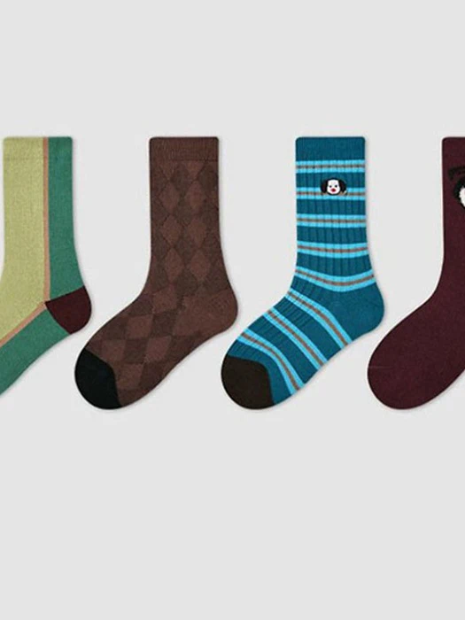 Blue Striped Socks Set Blue Striped Socks Set by Ante J for Child - catalog view