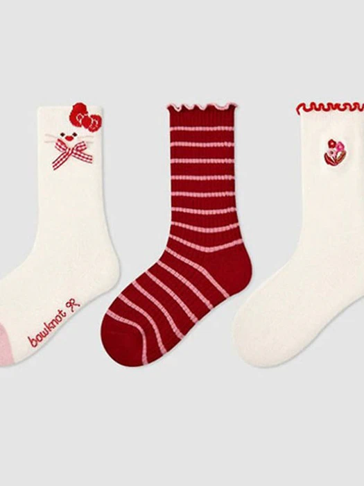 Red Cat Socks Set Red Cat Socks Set by Ante J for Child - catalog view