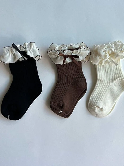 Lace Ribbon Socks Set Lace Ribbon Socks Set by Ante J for Child - catalog view