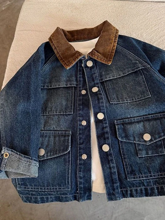 Collar Corduroy Jacket by Ante J for Child - catalog view